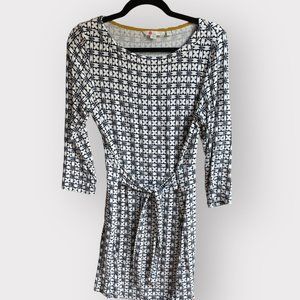 Boden Women's 10 Sylvia 3/4 Sleeve Jersey Knit Shift Dress